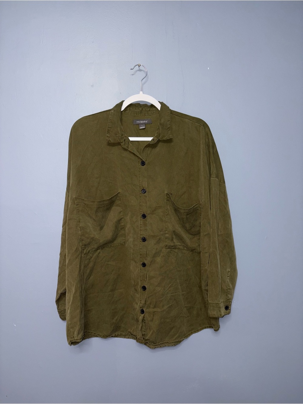 Primark | Green Button Down Longsleeve